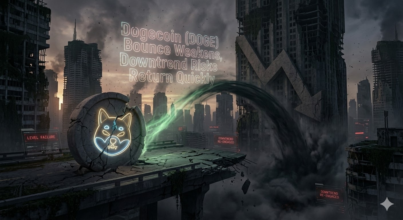 Dogecoin (DOGE) Bounce Weakens, Downtrend Risks Return Quickly