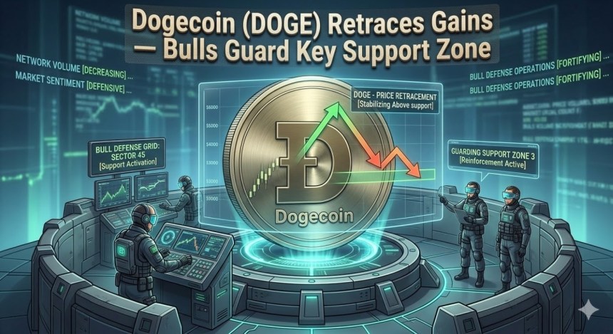 Dogecoin (DOGE) Retraces Gains
