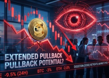 Dogecoin (DOGE) Retreats