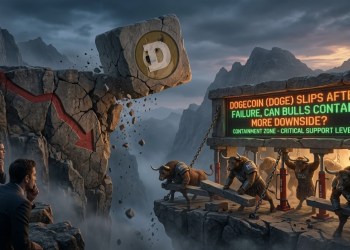 Dogecoin (DOGE) Slips After Failure