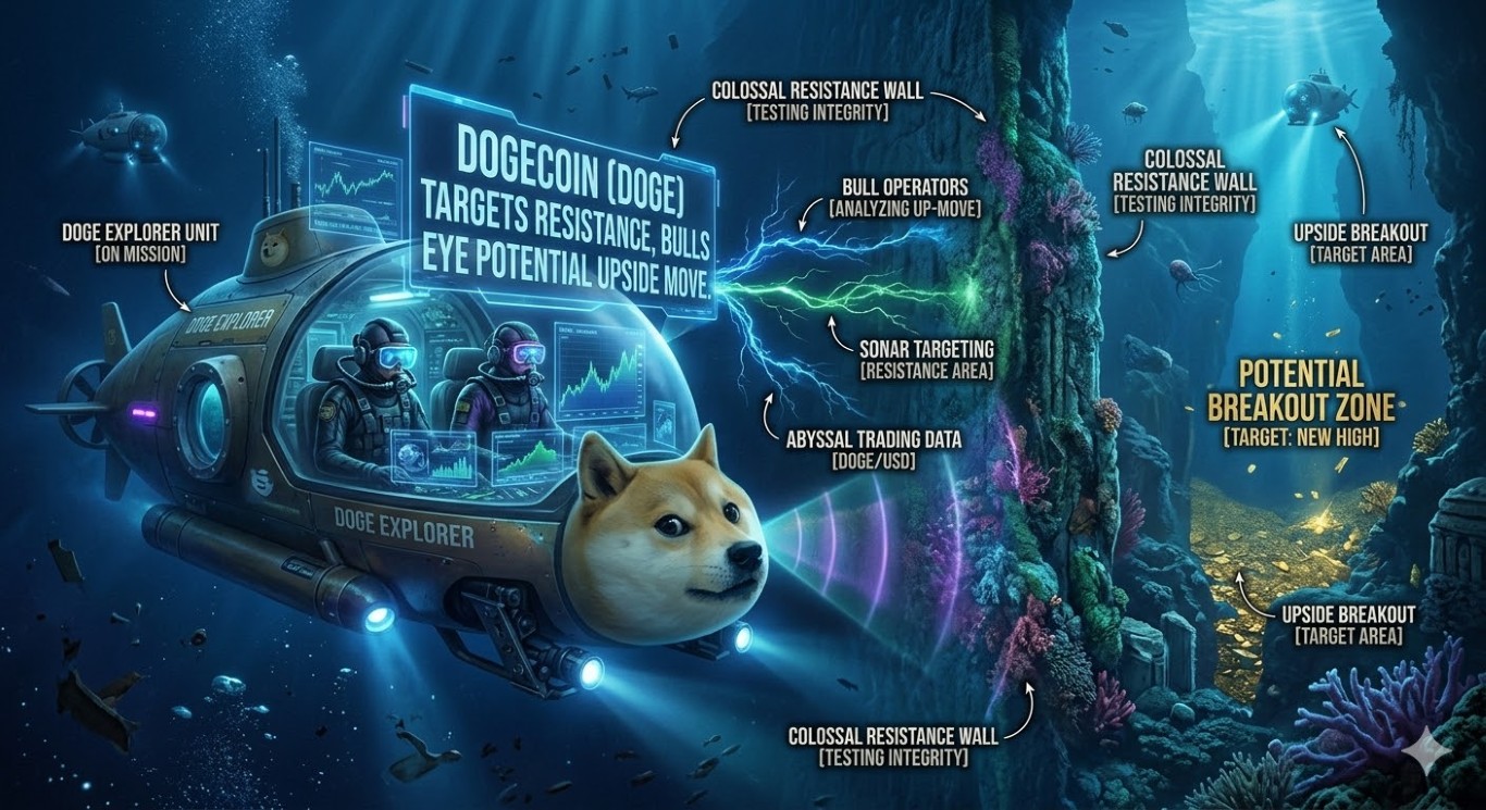 Dogecoin (DOGE) Targets Resistance, Bulls Eye Potential Upside Move