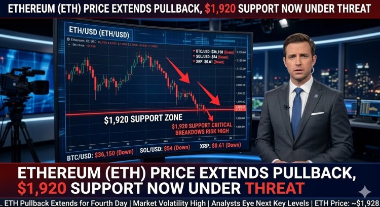 Ethereum Price Extends Pullback