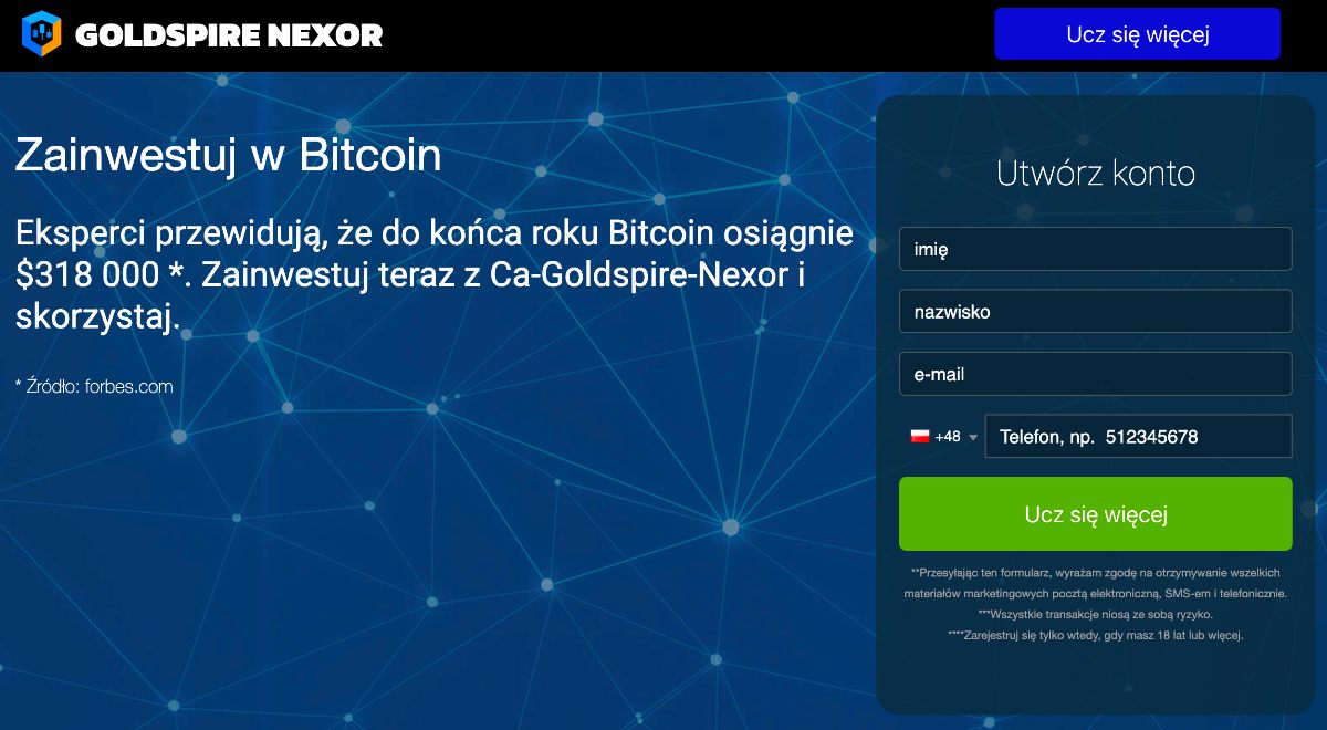 Strona główna CA Goldspire Nexor