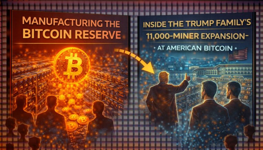 Manufacturing The Bitcoin Reserve: Inside The Trump Family’s 11,000-Miner Expansion At American Bitcoin
