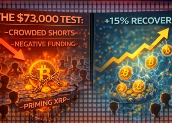 The $73,000 Test: Crowded Shorts And Negative Funding Fueled Bitcoin’s 15% Recovery