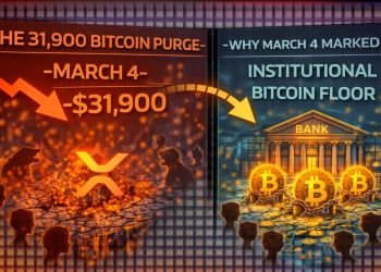 The 31,900 Bitcoin Purge: Why March 4 Marked An Institutional Bitcoin Floor