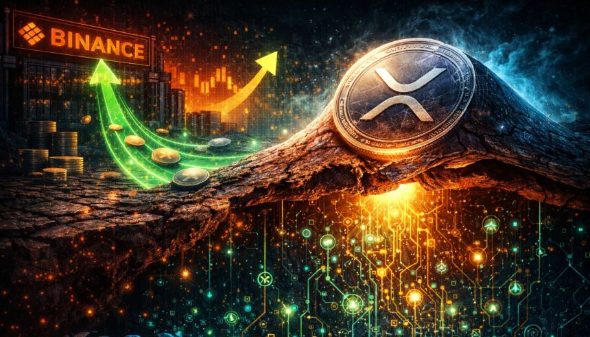 XRP Is Quietly Leaving Binance. A Hidden Signal Says Something Is Building Beneath It