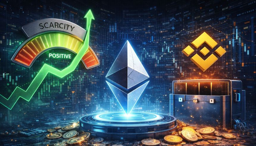 The $2,050 Pivot: Ethereum Scarcity Index Turns Positive As Binance Supply Tightens