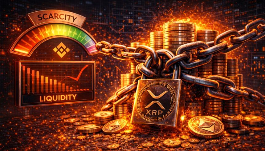 XRP Supply Tightens On Binance As Scarcity Index Signals Limited Liquidity