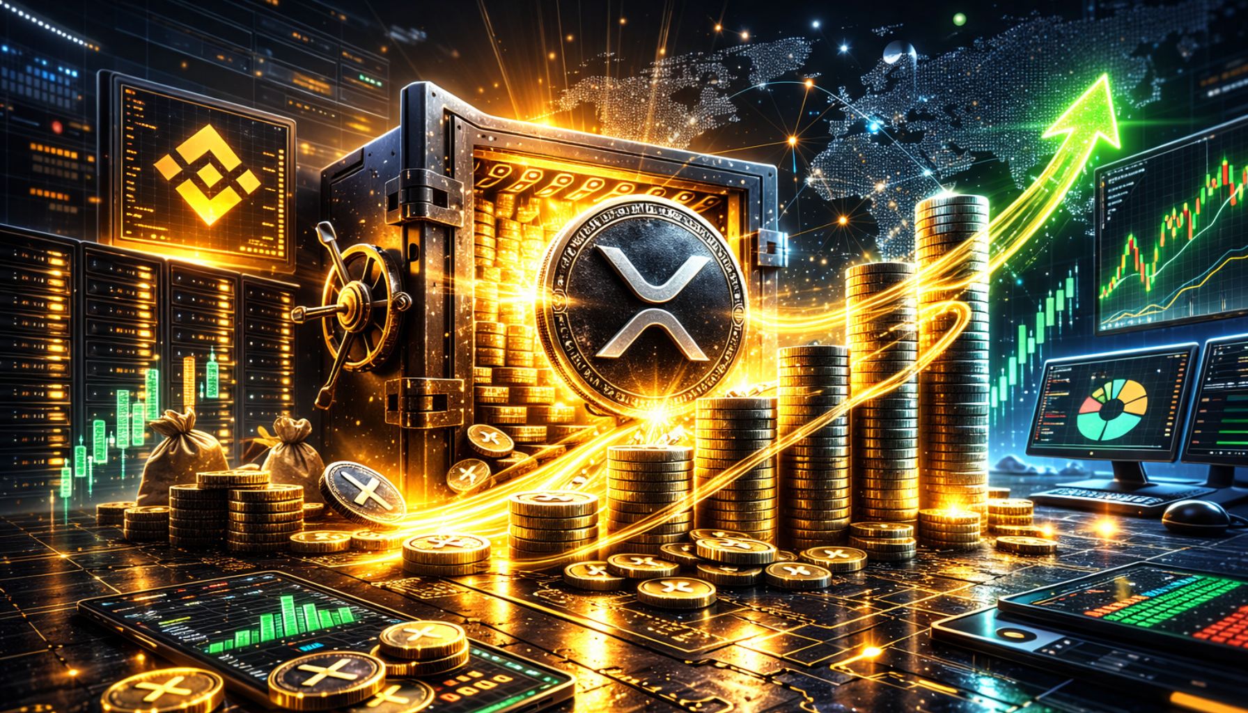 Alerta de Mercado: Reserva de XRP na Binance atinge 2,78 Bilhões e sinaliza reestruturação