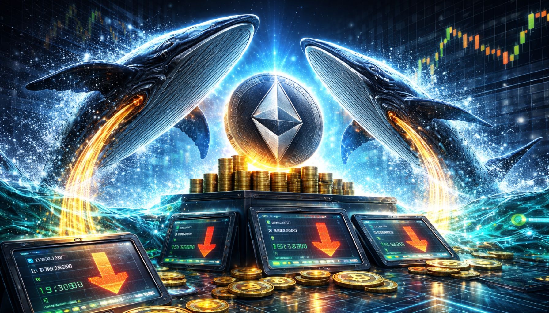 Ethereum Whales Step In: $33M ETH Withdrawn From Exchanges In Hours