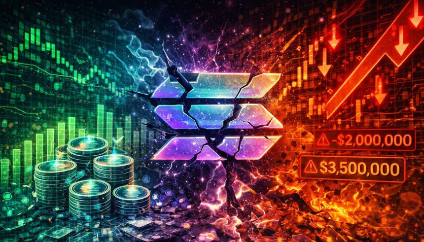 Solana Structure Fractures: Accumulation In Spot Clashes With Derivatives Selling Pressure