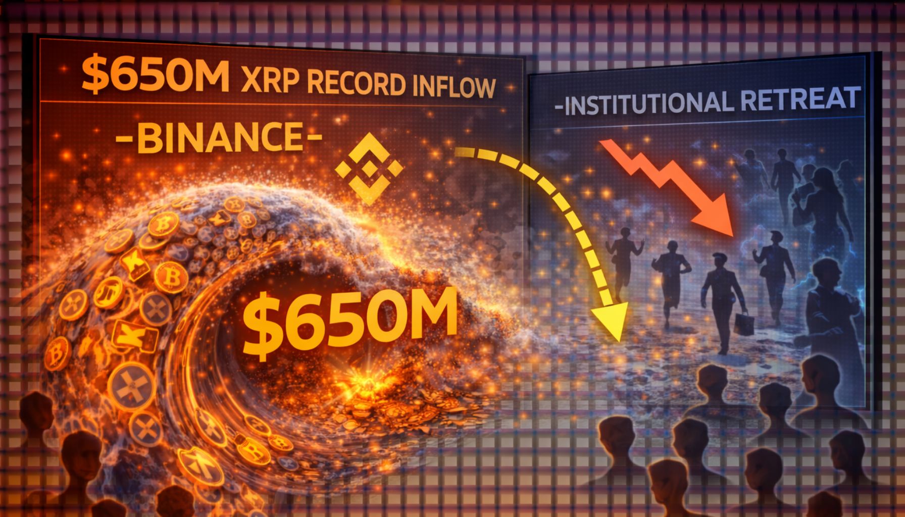 The $650M Wave: Why XRP’s Record Inflow To Binance Signals A Massive Institutional Retreat