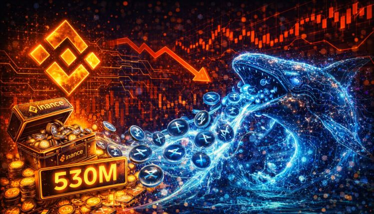 Binance Leads XRP Whale Exodus As 530M Tokens Exit In Single-Day Surge
