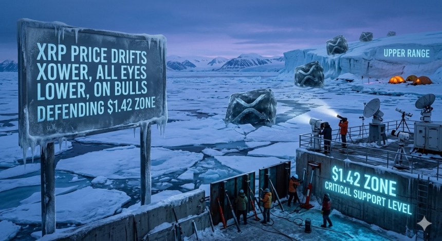 XRP Price Drifts Lower, All Eyes on Bulls Defending $1.42 Zone