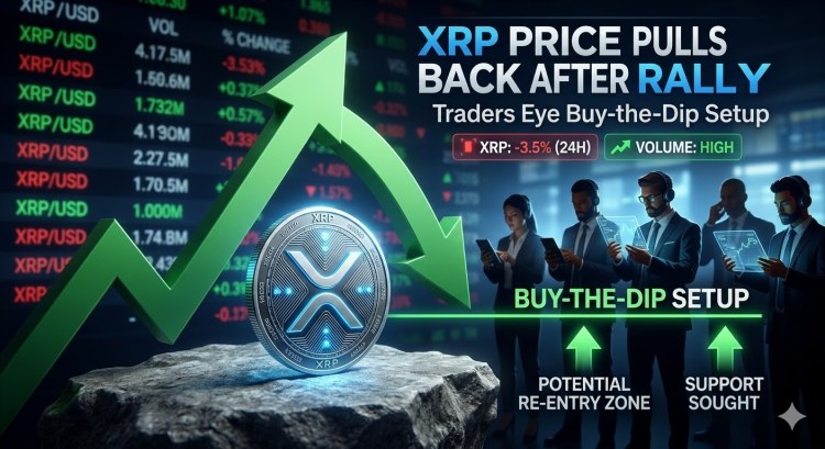 XRP Price Pulls Back After Rally