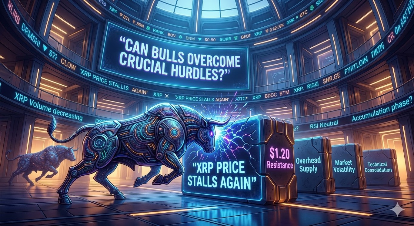 XRP Price Stalls Again, Can Bulls Overcome Crucial Hurdles?
