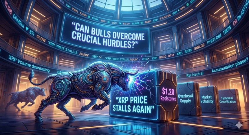 XRP Price Stalls Again