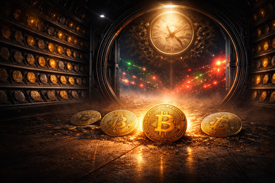 Bitcoin HODLers Quietly Add 332,000 BTC Amid Market Chaos