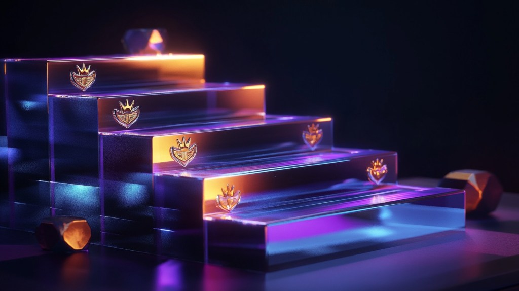 보너스를 단계형식으로 형상화