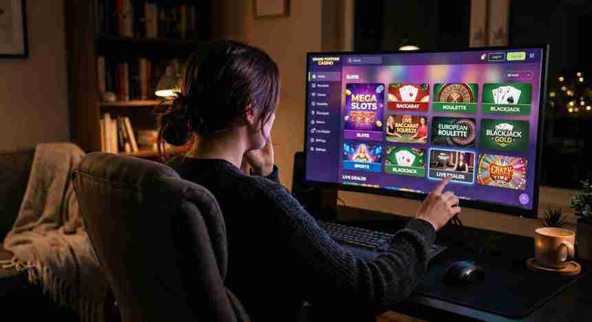 어떤 카지노를 선택할지 고민하는 유저