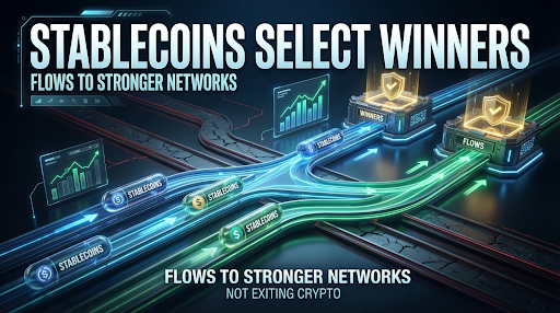 Stablecoins Aren’t Leaving Crypto — They’re Choosing Their Winners