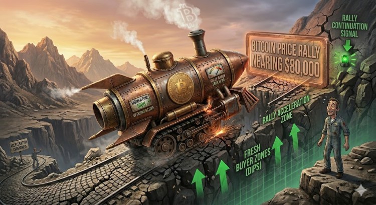 Bitcoin Price Rally Nears $80K