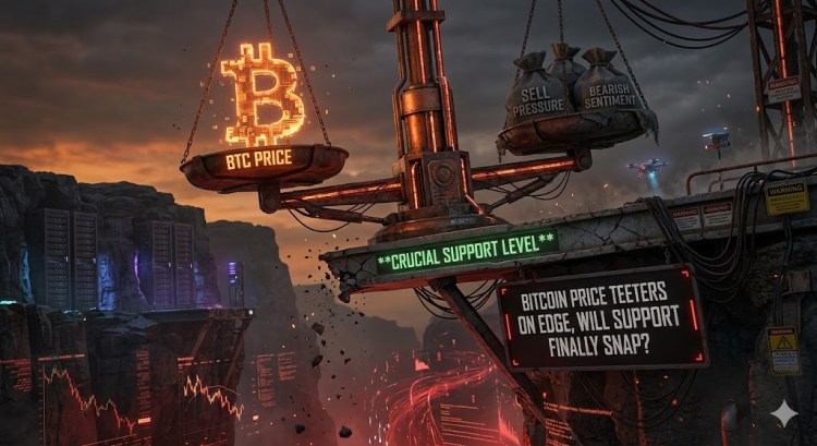 Bitcoin Price Teeters on Edge