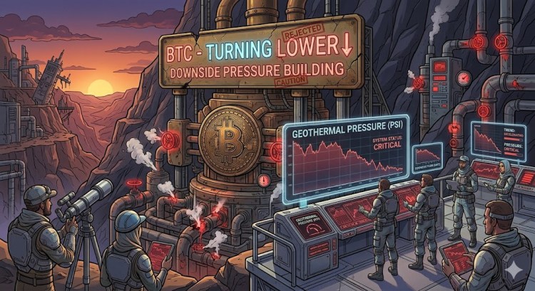 Bitcoin Price Turns Lower After Rejection