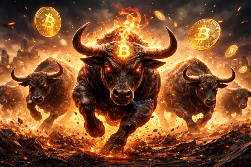 Bitcoin bulls charge through flames