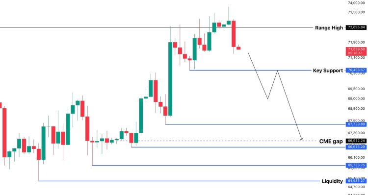 Bitcoin Bulls Must Hold This Level Or Price Could Crash To $65,000 Again