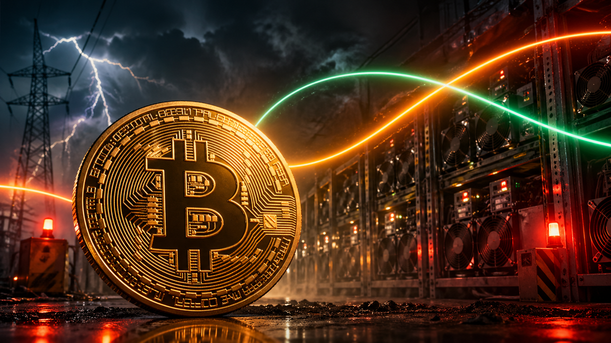 Sinal de Compra do Bitcoin: Hash Ribbons Acende Alerta de Cautela para Mineradores