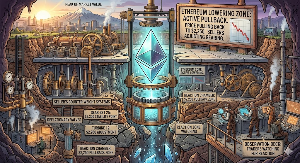 Ethereum Price Pulls Back To $2,250, Traders Watch For Reaction