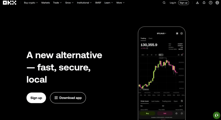 OKX Australian Crypto Exchange