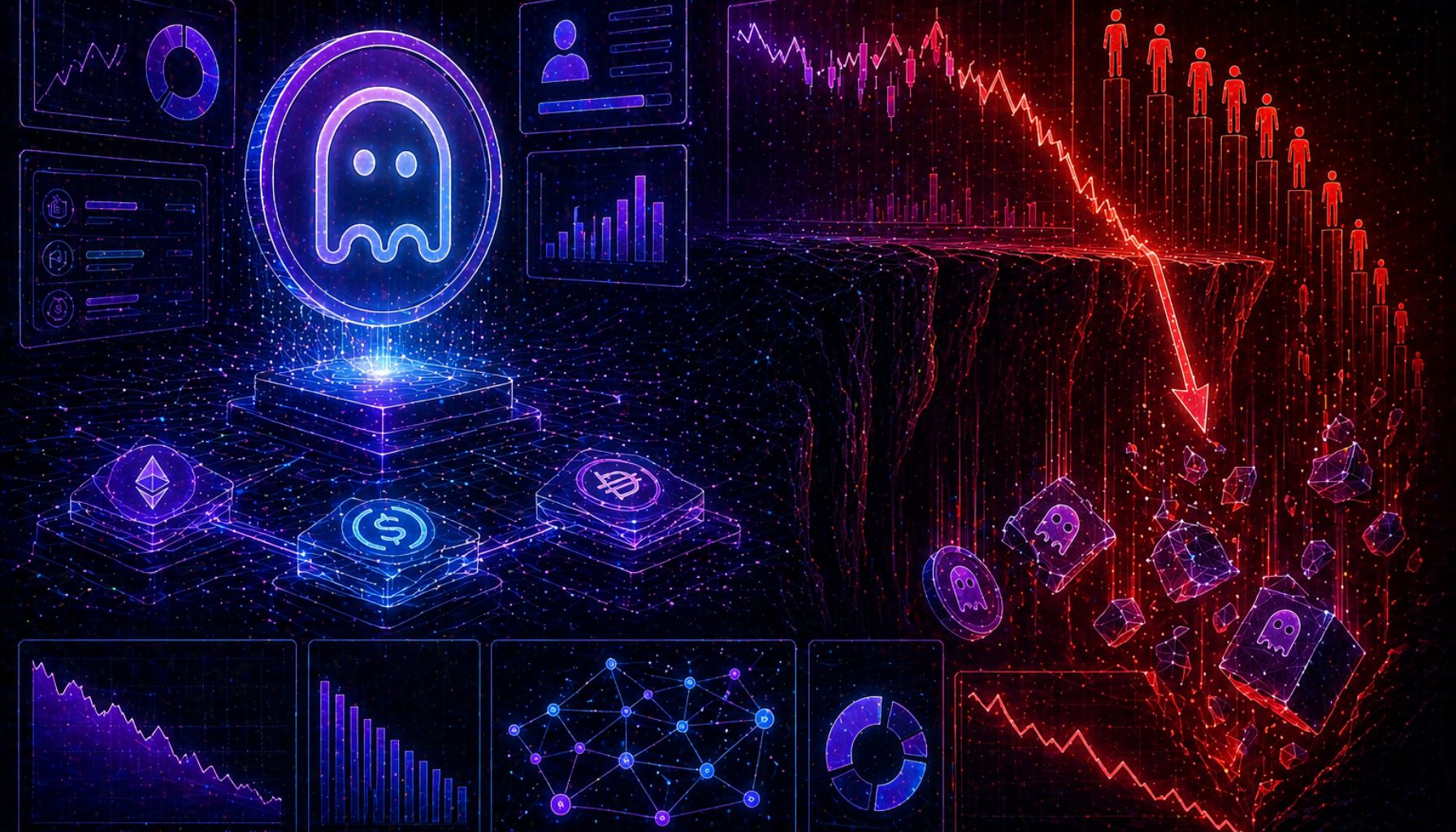 DeFi Deleveraging Hits AAVE – Analyst Explains Why Borrowing Demand Falls Off A Cliff