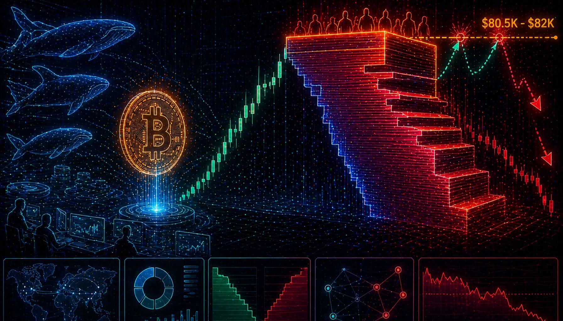 Bitcoin Large Players Have Built A Sell Wall At $80.5K–$82K – Spoofing Or Structural Supply?