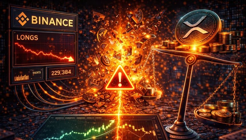 XRP Longs Keep Getting Crushed On Binance – Here Is What That Imbalance Signals