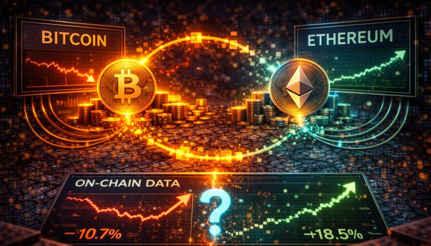 Capital Is Rotating From Bitcoin To Ethereum – On-Chain Data Shows It Is Not Over