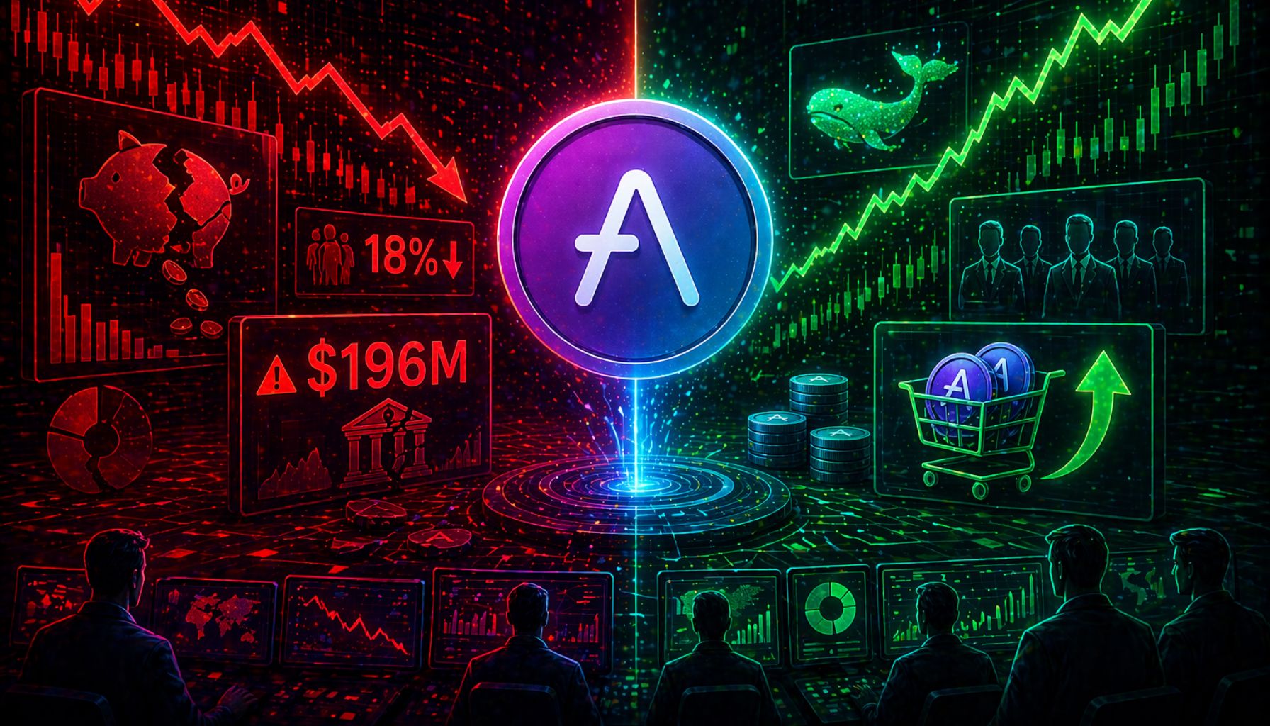Aave Is Down 18% And Carrying $196M In Bad Debt, But Smart Money Is Buying Anyway