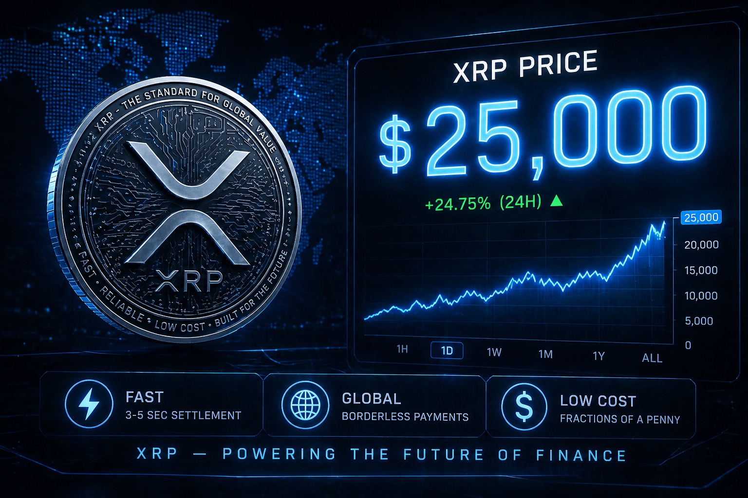 XRP Price At $25,000? The ‘Divine’ Prediction That Is Setting The Community On Fire