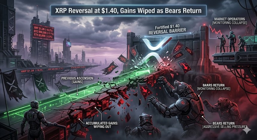 XRP Price Reversal at $1.40
