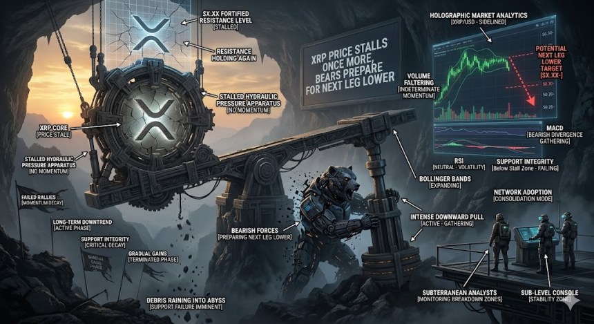 XRP Price Stalls Once More