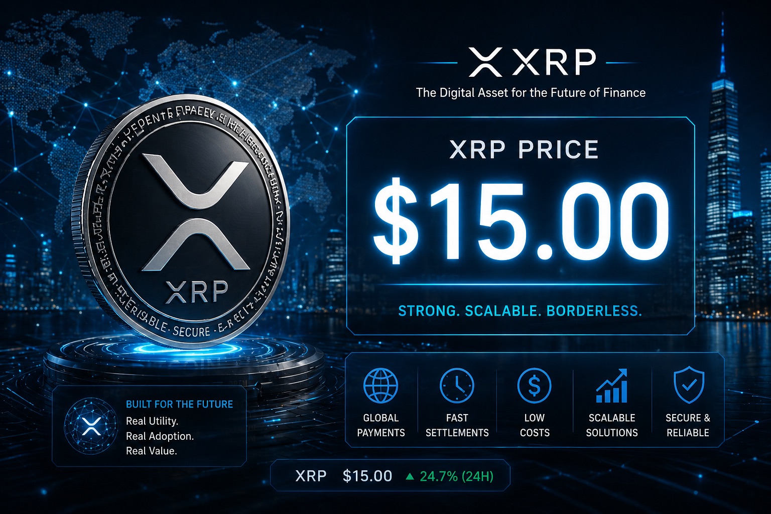 XRP’s 900% Move To $15: Pundit Flags The Retest That Will Trigger It