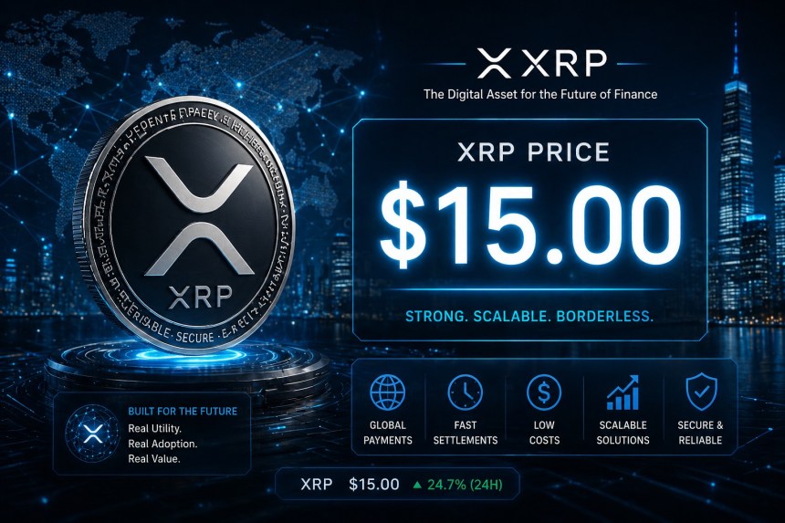 XRP’s 900% Move To $15: Pundit Flags The Retest That Will Trigger It