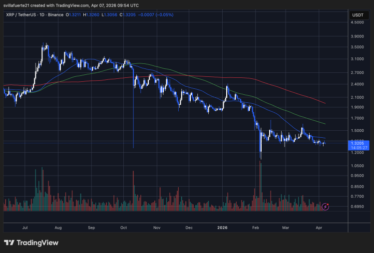 XRP probando nivel de demanda | Fuente: gráfico XRPUSDT en TradingView