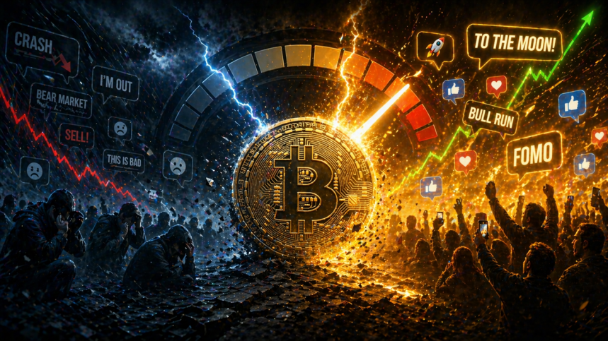 Bitcoin Sentiment Warning: Social Media FOMO Spikes Again