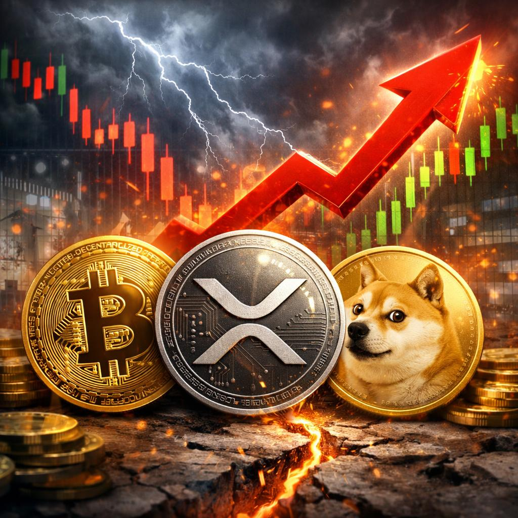 Bitcoin, XRP, And DOGE In Focus: Expert Points To Key Price Reversal In Crypto Market