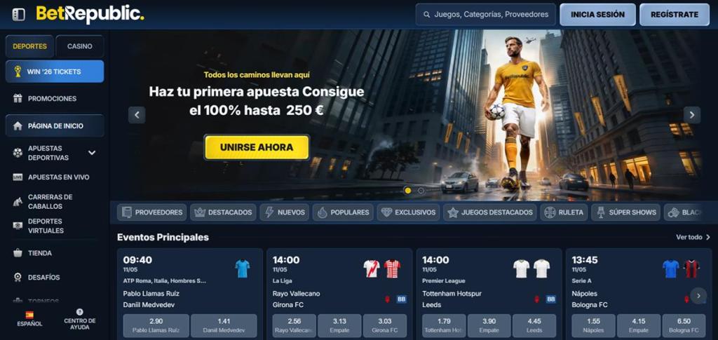 TOP 3 de los mejores sitios con apuestas de UFC en 2026 - BetRepublic