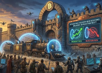 Bitcoin Price Recovery Near Resistance