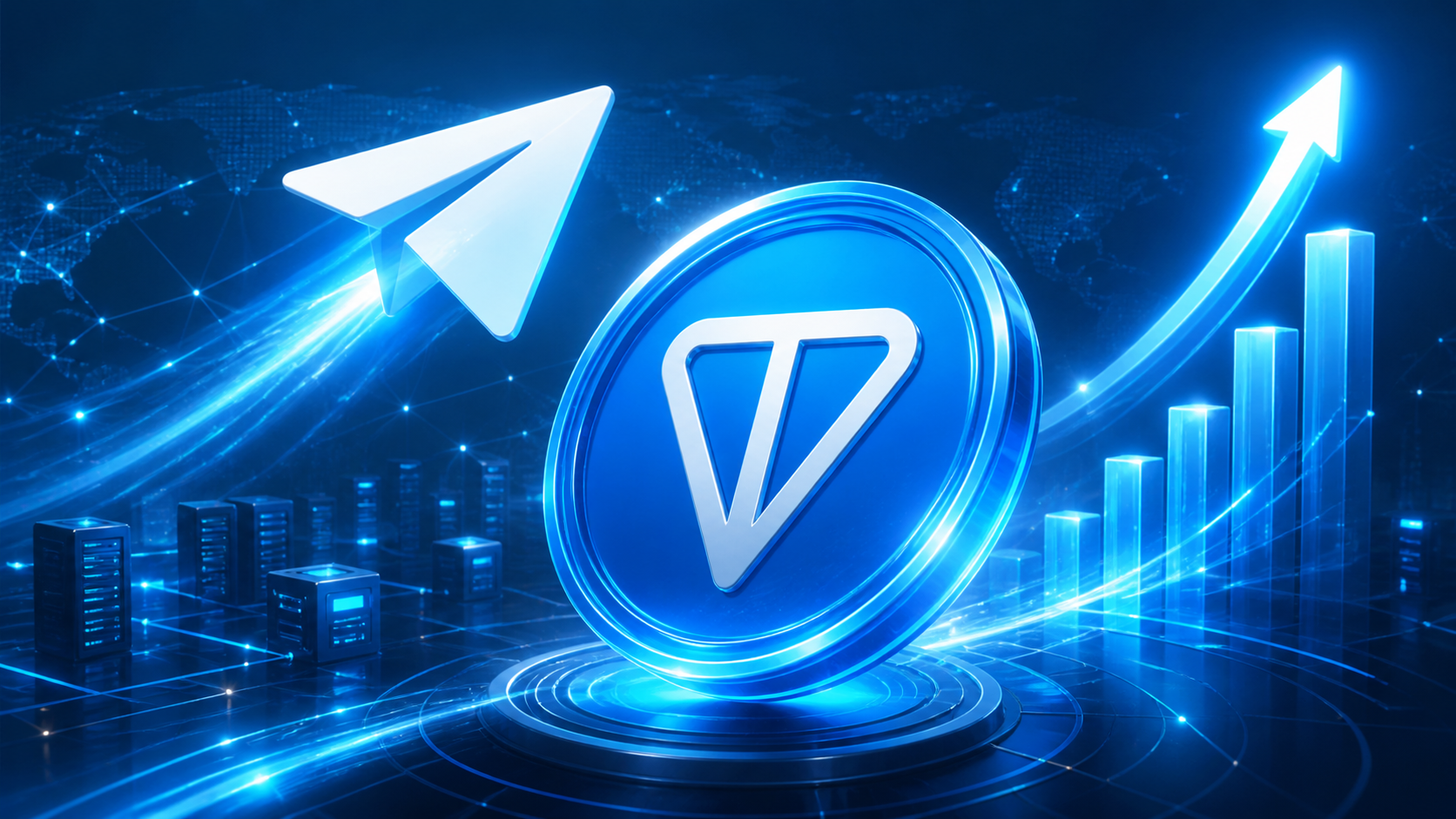 TON Jumps 30% As Durov Says Telegram Will Take The Lead